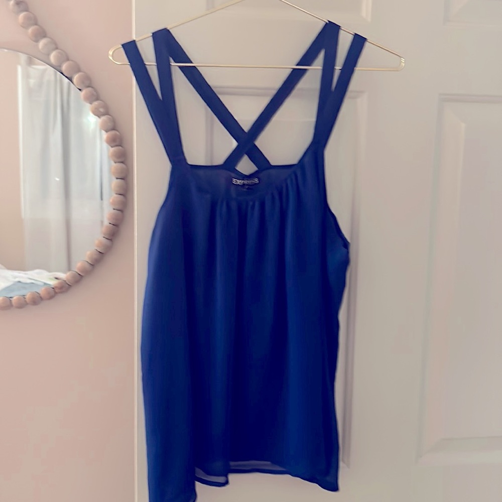 Express Chiffon Tank Top